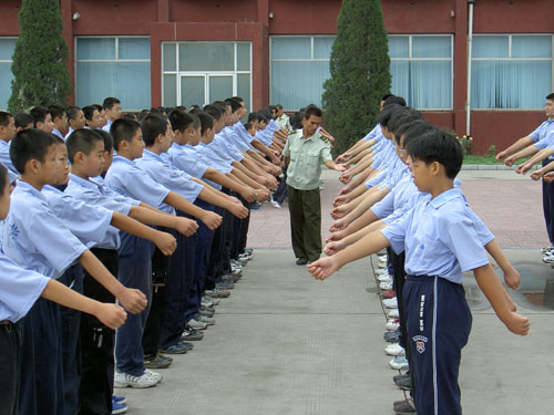 一周的军训,永远的收获