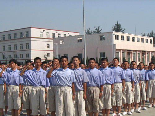 一周的军训,永远的收获